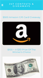 Mobile Screenshot of 247contests.net