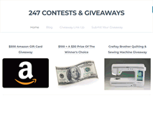 Tablet Screenshot of 247contests.net